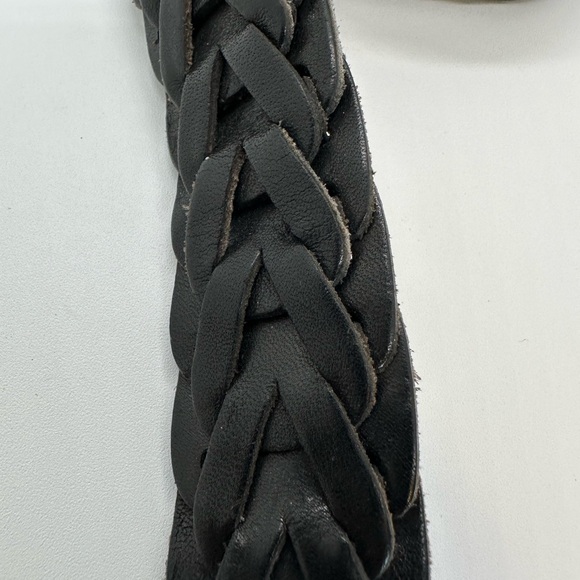 Kenneth Cole New York Black Leather Belt Size 36 - Picture 2 of 8